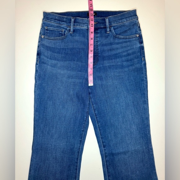 Express Women's High Rise Bootcut Blue Jeans Size- 12 Regular - Picture 6 of 9
